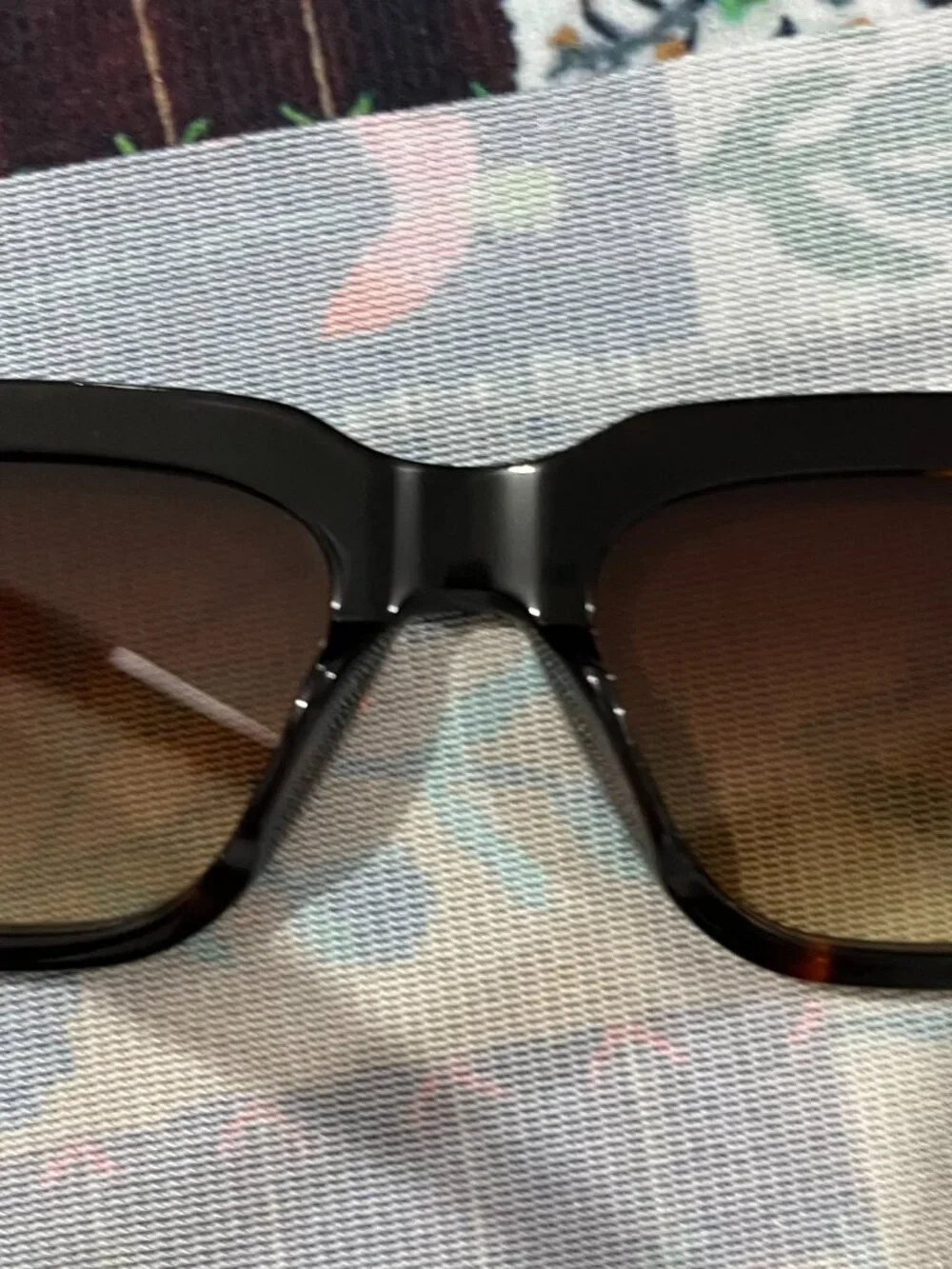 Jacques Marie Mage Black Thick-Framed Square Sunglasses